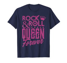 Load image into Gallery viewer, Rock N Roll Queen Forever Rock Band Music Gift T-Shirt