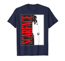 Load image into Gallery viewer, Scarface Black and White Movie Poster Graphic T-Shirt