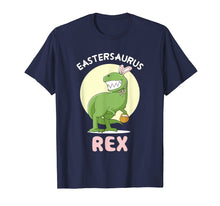 Load image into Gallery viewer, Eastersaurus Rex T-Shirt Easter Bunny Dinosaur Tee Dino Gift