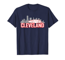 Load image into Gallery viewer, Cleveland Skyline Shirt Native American Feather