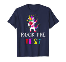 Load image into Gallery viewer, Awesome Rock The Test Gift Tshirt Student teacher