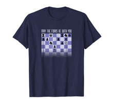 Load image into Gallery viewer, May the Forks Funny Chess T-Shirt