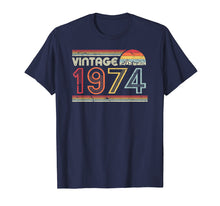 Load image into Gallery viewer, 1974 Vintage T Shirt, Birthday Gift Tee. Retro Style Shirt.