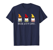 Load image into Gallery viewer, Hanging With My Gnomies Shirt Funny Yard Gnome Garden Gift