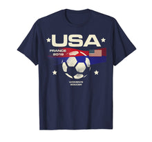 Load image into Gallery viewer, Women's Soccer USA Tshirt | 2019 World Tournament France