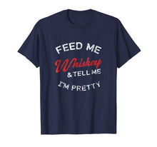 Load image into Gallery viewer, Feed Me Whiskey Retro Tennesse Rye Malt Gift Shirt