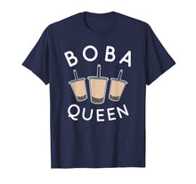 Load image into Gallery viewer, Boba Queen T-Shirt, Ice Drink Tea Bubble Boba Tee