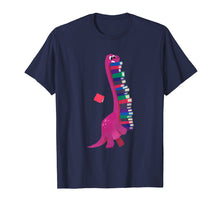 Load image into Gallery viewer, Cute Dinosaur Books T-Shirt