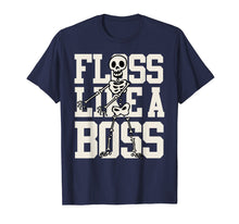 Load image into Gallery viewer, Floss Dance Skeleton Boy Shirt | Floss Like A Boss Halloween
