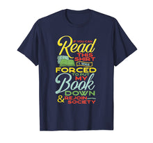 Load image into Gallery viewer, Forever Book Lover T Shirt Passionate Bookworm Readers Rock