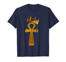 Load image into Gallery viewer, Black Lives Matter Ankh Symbol TShirt