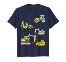 Load image into Gallery viewer, Construction Truck Shirt. Heavy Equipment T Shirts