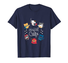 Load image into Gallery viewer, Dragon Fire In The Dungeons T Shirts Dungeons and Cats