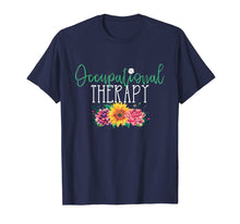 Load image into Gallery viewer, Cute Occupational Therapist Flowers T-Shirt
