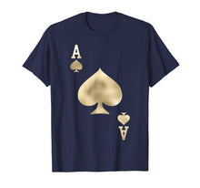 Load image into Gallery viewer, Ace of Spades - Playing Card Halloween Costume T-Shirt