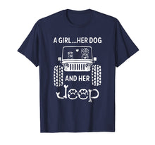 Load image into Gallery viewer, Easily Distracted By Jeeps and Dogs Tshirt