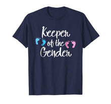 Load image into Gallery viewer, Keeper of Gender reveal party idea baby announcement Tshirt