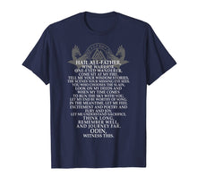 Load image into Gallery viewer, Viking Prayer Norse Mythology T Shirt Valhalla