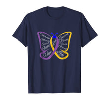 Load image into Gallery viewer, Fight Bladder Cancer Awareness Butterfly Shirt for Men Women