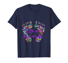 Load image into Gallery viewer, Footprints Be Kind t shirt