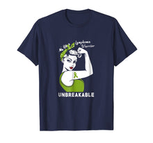 Load image into Gallery viewer, Lymphoma Warrior Unbreakable - Lymphoma Awareness Shirt