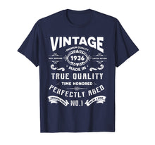 Load image into Gallery viewer, Made In 1936 Vintage 83 Year Old 83rd Birthday Shirt Gift A3