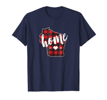 Load image into Gallery viewer, Buffalo Plaid Wisconsin Home State Shirt Lumberjack Gift
