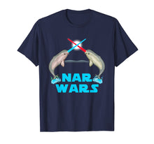 Load image into Gallery viewer, Funny Narwhal Shirt The Great Nar Wars Parody T-Shirt