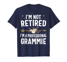 Load image into Gallery viewer, I'm Not Retired I'm A Professional Grammie Mothers Day Gifts T-Shirt