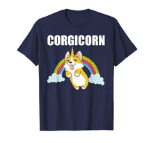 Load image into Gallery viewer, Cute Corgicorn T Shirt | Funny Corgi Lover Shirt Gift