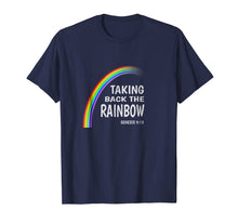 Load image into Gallery viewer, Taking The Rainbow Back - Genesis 9:13 Christian T-Shirt