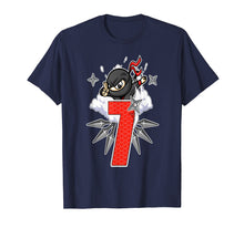 Load image into Gallery viewer, Ninja Birthday T-Shirt 7 Year Old Birthday Boy Shirt Gift