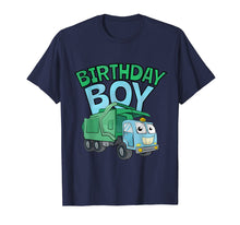 Load image into Gallery viewer, Birthday Boy Garbage Truck Vintage Monster Truck TShirt Gift