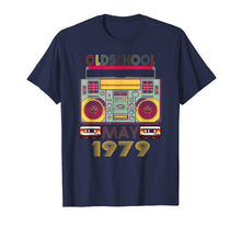 Load image into Gallery viewer, Retro May 1979 Tshirt 40th Birthday Gift 40 years old Tee