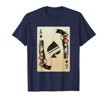 Load image into Gallery viewer, 2 Ace of spades card T-shirt