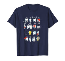 Load image into Gallery viewer, Funny Tooth T Shirt for Dentist Teeth