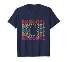 Load image into Gallery viewer, Axolotl Shirt Axolotl Vintage Retro Style Shirt By TeeCrown