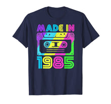 Load image into Gallery viewer, Made In 1985 Cassette Birthday Outfit 80s Party Wear Tee