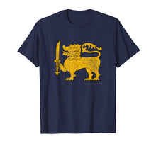Load image into Gallery viewer, Sri Lanka National flag distressed tshirt for men women kids