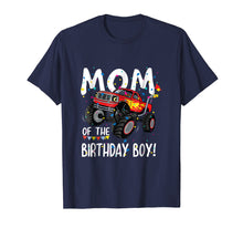 Load image into Gallery viewer, Monster Truck Party Mom of Birthday Boy Shirt Gift