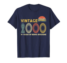 Load image into Gallery viewer, Retro Vintage 2000 T-Shirt 19th Birthday Gifts 19 Years Old