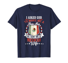 Load image into Gallery viewer, Mens I Love my Mexican Wife Anniversary T-Shirt for Husband