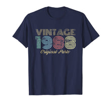 Load image into Gallery viewer, Vintage 1988 T-Shirt Retro 30th Birthday Tee