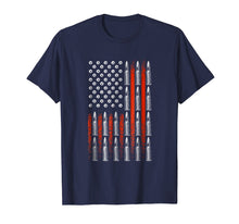 Load image into Gallery viewer, American Flag Bullet T-Shirt Ammo Addict Shirt