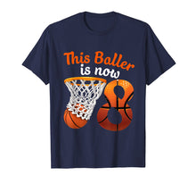 Load image into Gallery viewer, 8th Birthday Basketball T-Shirt Funny 8 Years Old Kids Gift