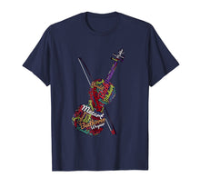 Load image into Gallery viewer, Classical Music Composers Violin Word Art T-Shirt