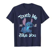 Load image into Gallery viewer, Stitch Touch Me And I Will Bite You Funny shirt for fans