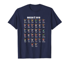 Load image into Gallery viewer, Dabbing Soccer Boys Shirt, All 32 World Teams Flags T-Shirt