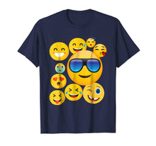 Load image into Gallery viewer, emoji wear -shirt Emoticon Cute smileys Face T-Shirt