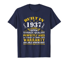 Load image into Gallery viewer, Perfectly Aged Built In 1937 82nd Years Old Birthday Shirt
